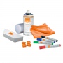 , Pads, magnets, sponges, wipers, board sprays, Presentation