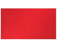 Felt noticeboard NOBO, 72x41cm, panoramic 32", red