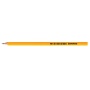 Ołówek drewniany DONAU, HB, lakierowany, żółty, Ołówki, Artykuły do pisania i korygowania