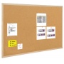 Tablica korkowa BI-OFFICE, 120x60cm, rama drewniana, Tablice korkowe, Prezentacja