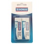 Universal Pencil Eraser DONAU, 61x21x11mm, blister pack - 2 pcs, white