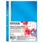 Report File OFFICE PRODUCTS, PP, A4, soft, 100/170 micr., 2 holes perforated, blue
