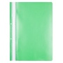 Skoroszyt OFFICE PRODUCTS, PP, A4, 2 otwory, 100/170mikr., wpinany, zielony