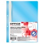 Report File OFFICE PRODUCTS, PP, A4, soft, 100/170 micr., 2 holes perforated, light blue
