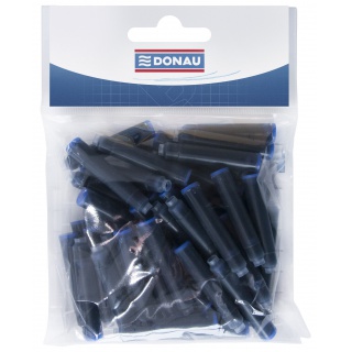 Ink Pen Cartridges DONAU, pendant bag, 50pcs