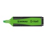 Zakreślacz fluorescencyjny DONAU D-Text, 1-5mm (linia), zielony