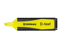 Highlighter DONAU D-Text, 1-5mm (line), yellow