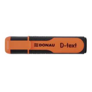 Zakreślacz fluorescencyjny DONAU D-Text, 1-5mm (linia), pomarańczowy, Textmarkery, Artykuły do pisania i korygowania