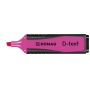 Highlighter DONAU D-Text, 1-5mm (line), pink