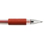 Gel Pen DONAU waterproof ink 0. 5mm, red