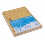 Dividers DONAU, cardboard, A4, 235x300mm, 1-10, 10 sheets, yellow