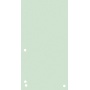 Dividers DONAU, cardboard, 1/3 A4, 235x105mm, 100pcs, green