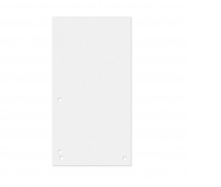 Dividers DONAU, cardboard, 1/3 A4, 235x105mm, 100pcs, white