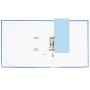 Dividers DONAU, cardboard, 1/3 A4, 235x105mm, 100pcs, blue