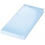 Dividers DONAU, cardboard, 1/3 A4, 235x105mm, 100pcs, blue