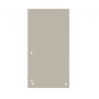 Przekładki DONAU, karton, 1/3 A4, 235x105mm, 100szt., szare