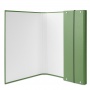 Elasticated File Box DONAU, PP, A4/30, green