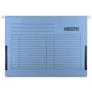 Suspension File DONAU with side limiters, A4, 230gsm, blue