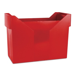 Mini Archive File Box DONAU, plastic, red
