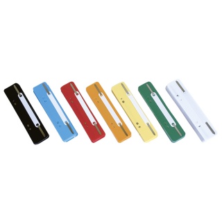 File Fasteners DONAU, PP, metal strip, 25pcs, assorted colours