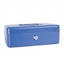 Cash Box DONAU, large, 250x90x180mm, blue