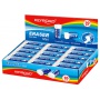 Universal eraser KEYROAD Mini, 40x18x12 mm, display packing, white, Erasers, Writing and correction products