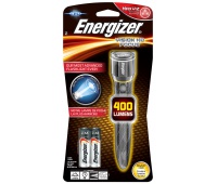 Latarka ENERGIZER Metal Vision Focus HD + 2szt. baterii AA, srebrna