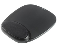 Mouse pad with wrist rest KENSINGTON Gel Mouse Pad, black