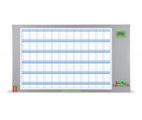 Yearly slotted planner NOBO Performance Plus, dry-wipe and magnetic