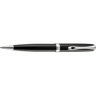 Długopis automatyczny DIPLOMAT Excellence A2, czarny/srebrny, Długopisy, Artykuły do pisania i korygowania