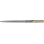 Ballpoint pen DIPLOMAT Traveller stainless steel gold easyFLOW