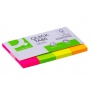 Filing Index Tabs Q-CONNECT, paper, 20x50mm, 4x50 tabs, assorted colours