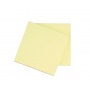 Self-adhesive Pad Q-CONNECT, 76x76mm, 1x100 sheets, light yellow