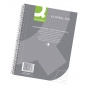 Spiral Notebook Q-CONNECT, A5, ruled, 80sheets, 70gsm, perforation