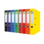 Binder Q-CONNECT Hero with reinforced edge, PP, A4/55mm, yellow
