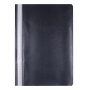 Skoroszyt OFFICE PRODUCTS, PP, A4, miękki, 100/170mikr., czarny