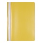 Skoroszyt OFFICE PRODUCTS, PP, A4, miękki, 100/170mikr., żółty