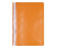 Skoroszyt OFFICE PRODUCTS, PP, A4, miękki, 100/170mikr., pomarańczowy