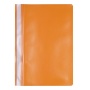 Skoroszyt OFFICE PRODUCTS, PP, A4, miękki, 100/170mikr., pomarańczowy
