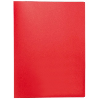Display Book Q-CONNECT, PP, A4, 380 micron, 10 pockets, red