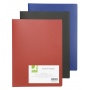 Display Book Q-CONNECT, PP, A4, 380 micron, 20 pockets, red