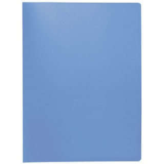 Display Book Q-CONNECT, PP, A4, 380 micron, 20 pockets, transparent blue