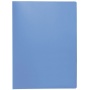 Display Book Q-CONNECT, PP, A4, 380 micron, 20 pockets, transparent blue