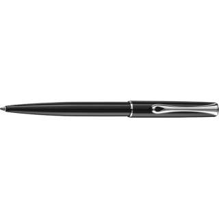 Długopis automatyczny DIPLOMAT Traveller, czarny lakierowany, Długopisy, Artykuły do pisania i korygowania