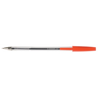 Ballpoint Pen, Q-CONNECT replaceable refill 0. 7mm (line), red