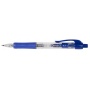 Ballpoint Pen, Retractable Q-CONNECT, 0,7mm, blue, Ballpoint pens, Writing and correction products