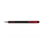 Ballpoint Pen, Retractable Q-CONNECT Lamda 0. 7mm, red