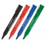 Marker permanentny Q-CONNECT, ścięty, 3-5mm (linia), czarny, Markery, Artykuły do pisania i korygowania