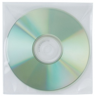 CD Envelopes for Q-CONNECT, 50pcs, white