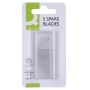 Utility Knife Q-CONNECT, metal, with brakes, grey